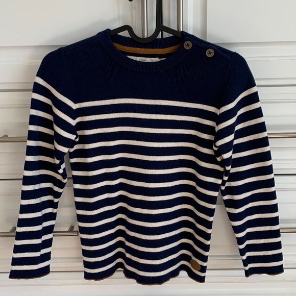 H&M LOGG crewneck sweater Sz 6-8 (s) - Picture 1 of 3